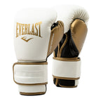 Everlast Powerlock 2R Bokshandschoenen - Wit/Goud - 16 oz - Tweedekans