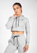 Gorilla Wear Pixley Cropped Hoodie - Grijs