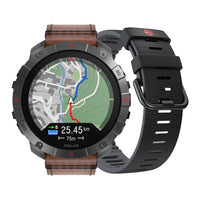 Polar Grit X2 Pro Titan Premium Outdoor Smart Watch - Brons/Zwart - S/L