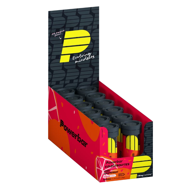 Powerbar Electrolyte Tabs - 12 x 10 Tabletten - Pink Grapefruit