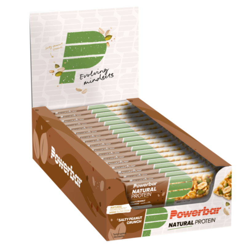 Powerbar Natural Protein Bar - 18 x 40 gr - Salty Peanut Crunch