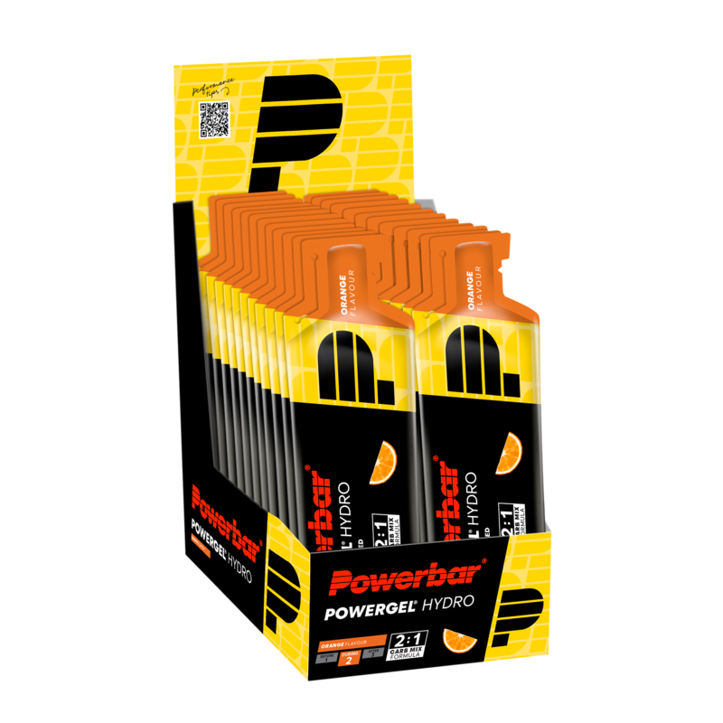 Powerbar Hydrogel - 24 x 67 ml - Sinaasappel