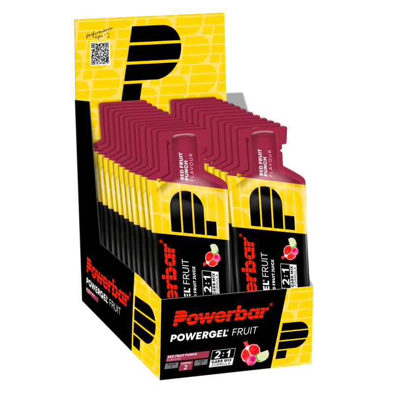 Powerbar Powergel Fruit - 24 x 41 gr - Rood Fruit