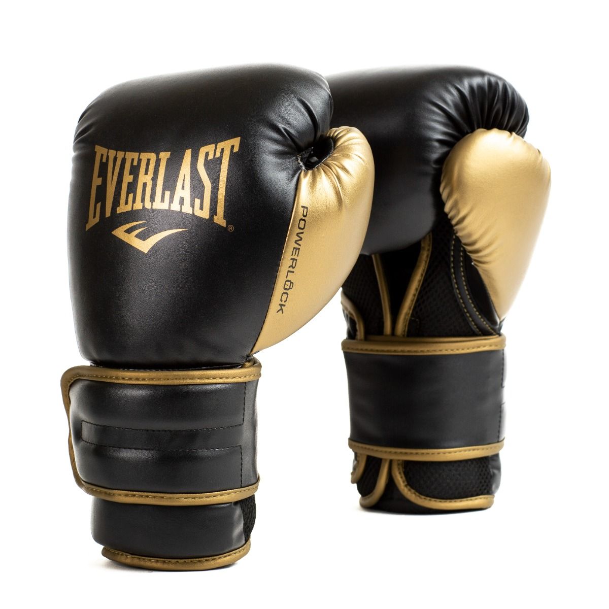 Everlast Powerlock 2R Bokshandschoenen - Zwart/Goud