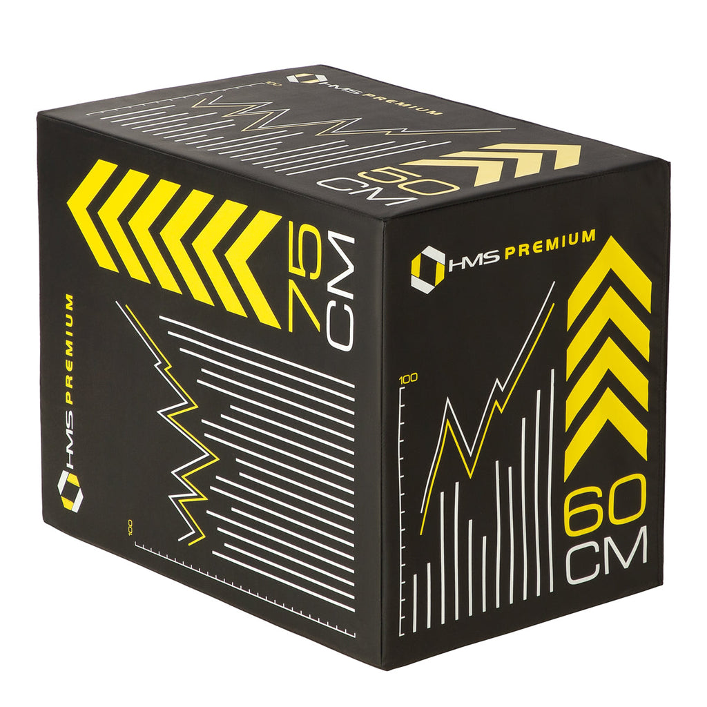 HMS Fitness Premium Soft Plyobox - 75 x 60 x 50 cm