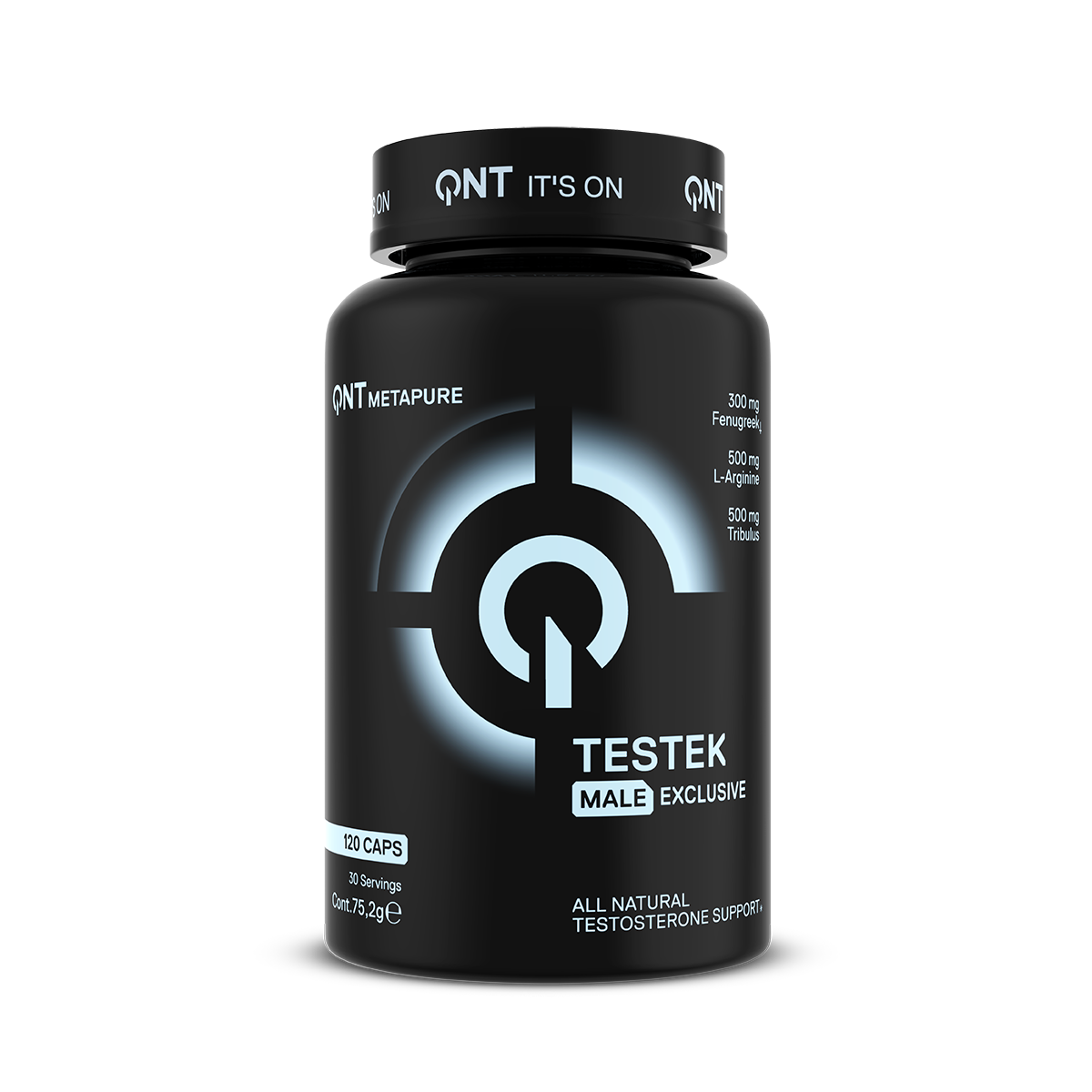 QNT Testek - Natuurlijke Testosteron Booster - 120 Capsules
