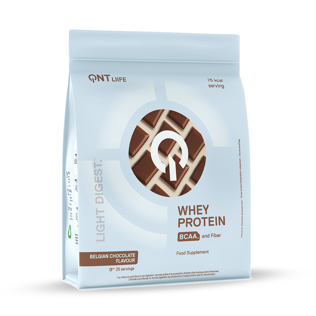 QNT Light Digest Whey Protein - Eiwit Poeder - 500 gram - Belgian Chocolate