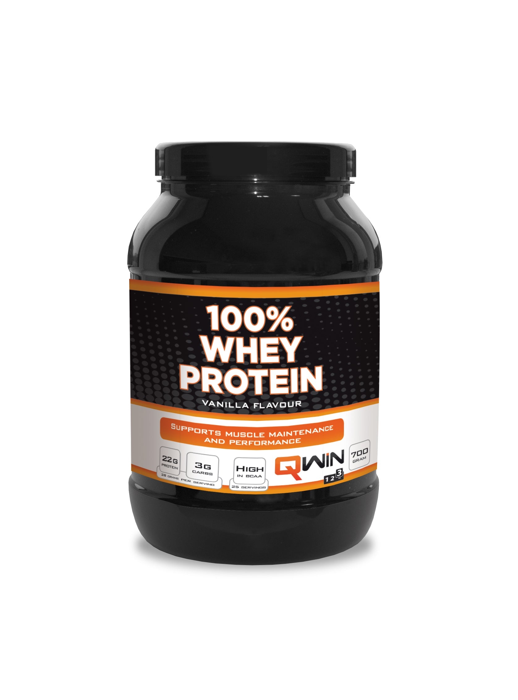 QWIN 100% Whey Protein Vanille - 700 gr