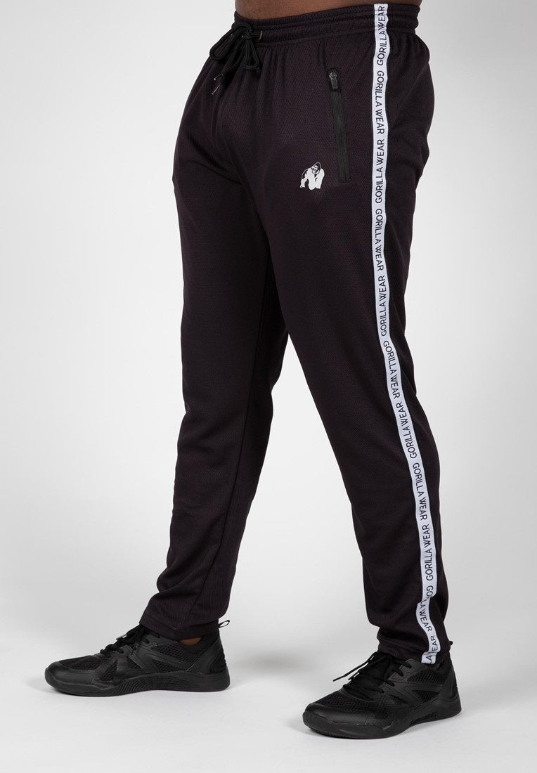 Gorilla Wear Reydon Mesh Trainingsbroek 2.0 - Zwart