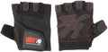 Gorilla Wear Womens Fitness Gloves - Fitness Handschoenen - Zwart/Rode Stiksels