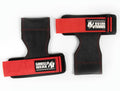 Gorilla Wear Lifting Grips - Zwart/Rood