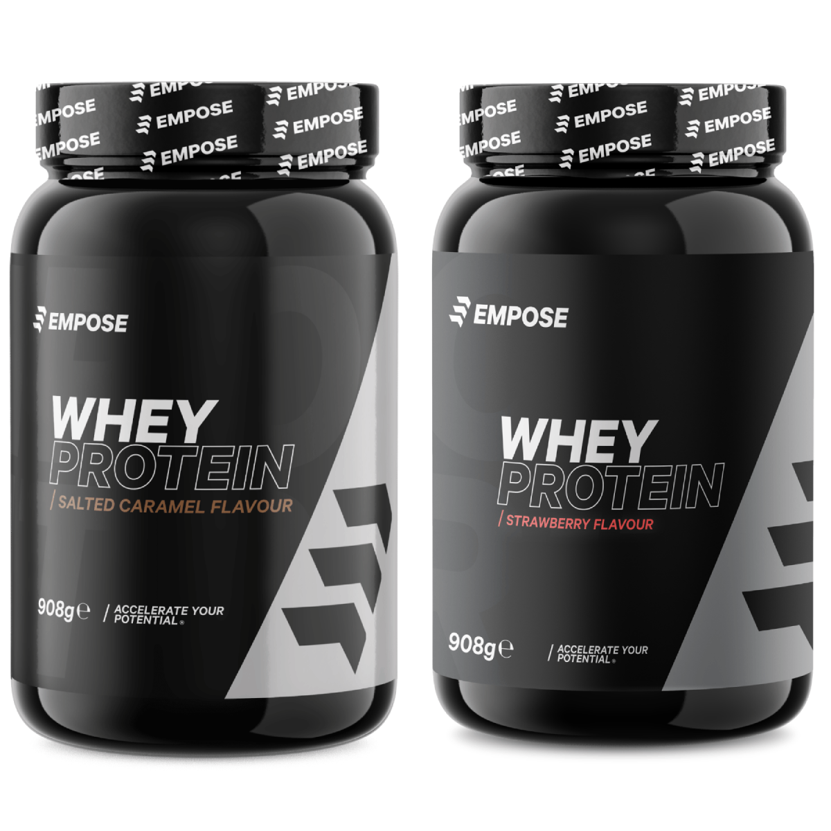 Empose Nutrition Combi-Deal - Whey Protein - Salted Caramel/Aardbei