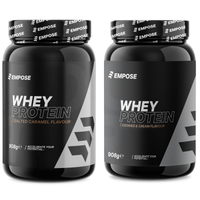 Empose Nutrition Combi-Deal - Whey Protein - Salted Caramel/Cookies & Cream