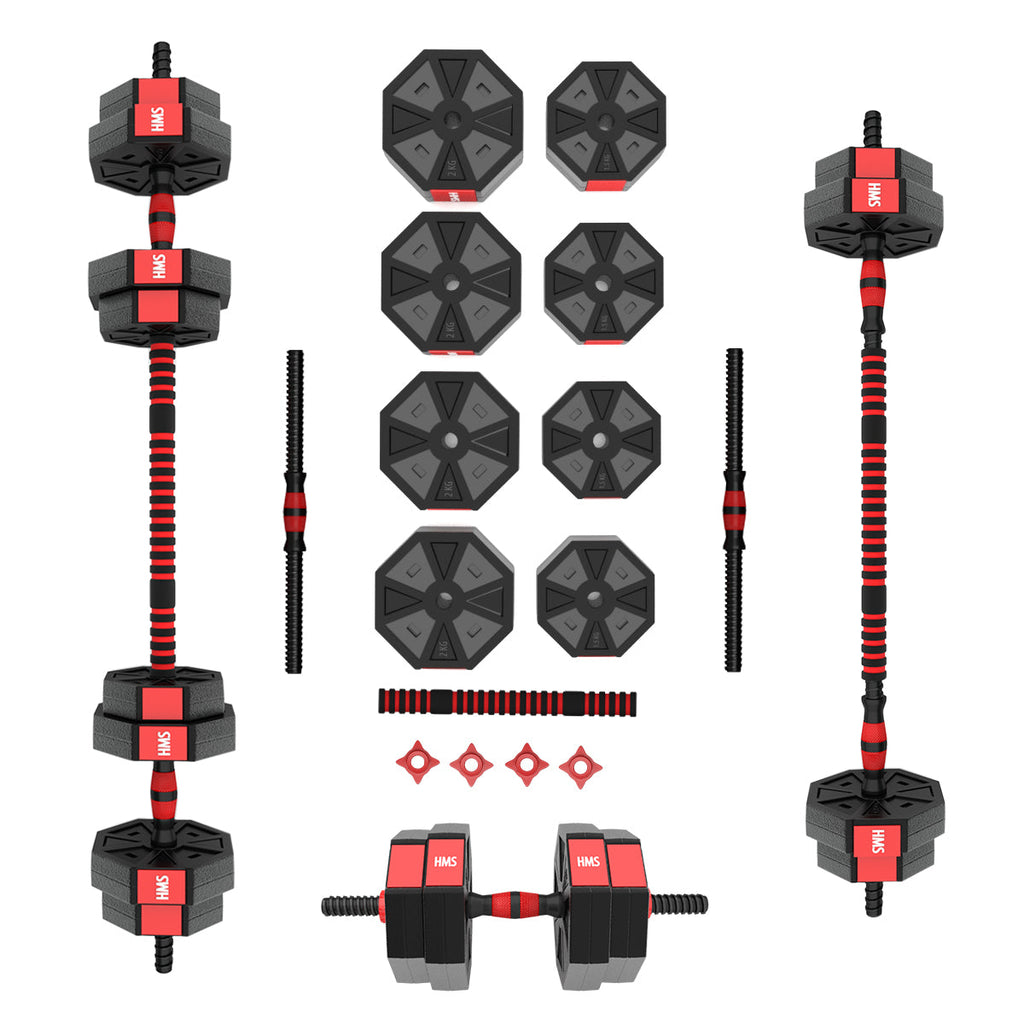 HMS Verstelbare Halter en Dumbbell Set - 15 kg