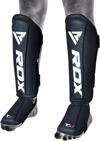 RDX Sports Scheenbeschermers Shin Instep King - Zwart