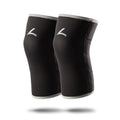 Reeva Powerlifting Knee Sleeves - Knie Bandages - 7 mm - Grijs