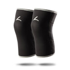 Reeva Powerlifting Knee Sleeves - Knie Bandages - 7 mm - Grijs