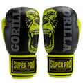 Super Pro Kids Bokshandschoenen Gorilla - Zwart/Geel