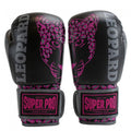 Super Pro Kids Bokshandschoenen Leopard - Zwart/Roze