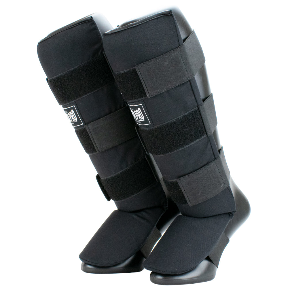 Super Pro Combat Gear Savior Scheenbeschermers - Zwart