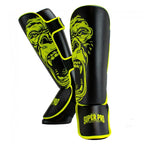 Super Pro Kids Scheenbeschermers Gorilla - Zwart/Geel