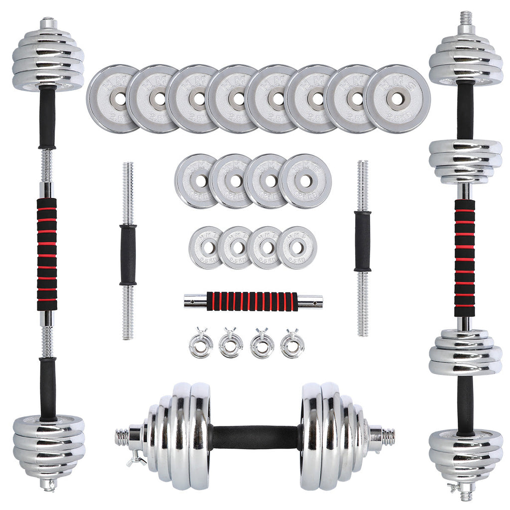 HMS Verstelbare Halter en Dumbbell Set met Opbergkoffer - 30 kg