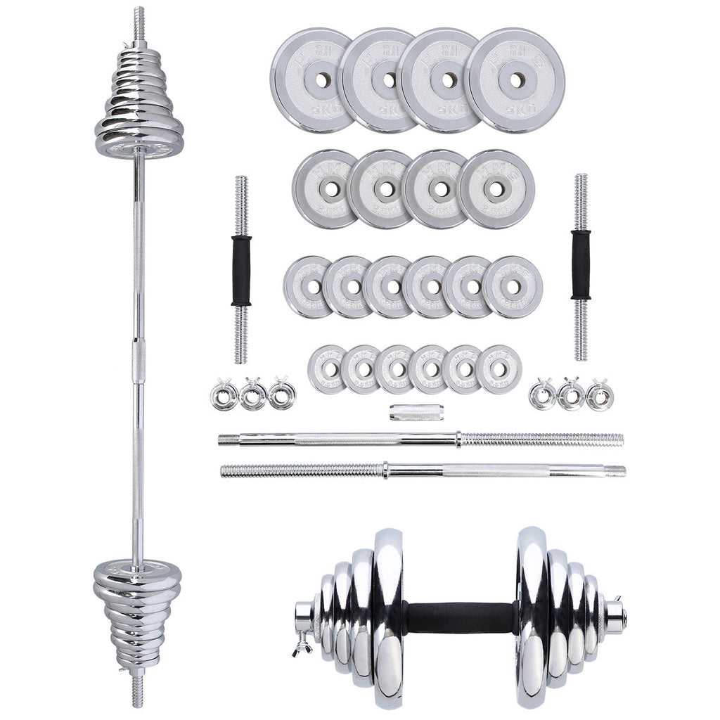 HMS Verstelbare Halter en Dumbbell Set met Opbergkoffer - 50 kg