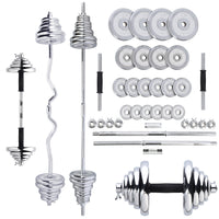 HMS Verstelbare Halter en Dumbbell Set met Opbergkoffer - 55 kg