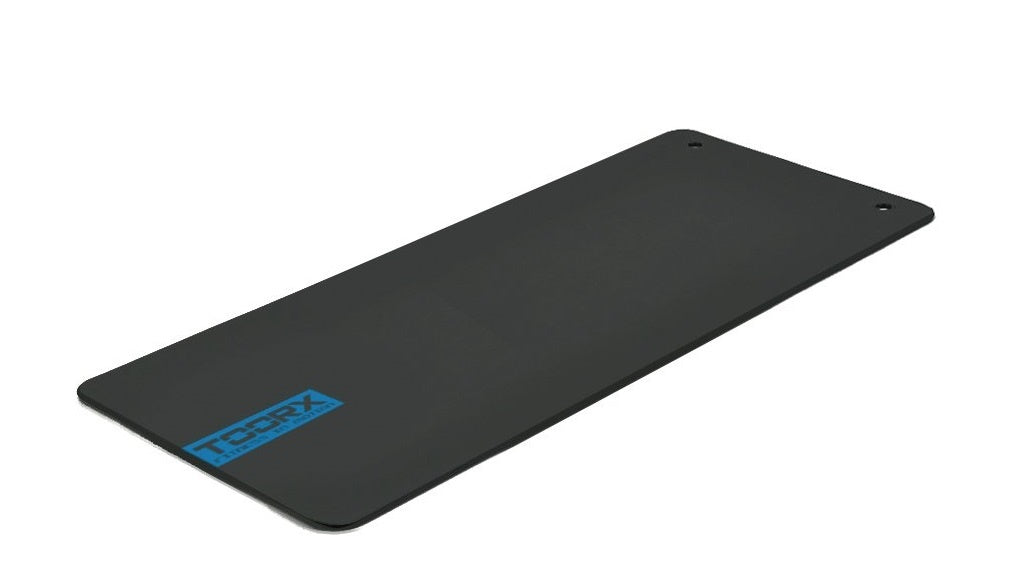 Toorx Fitnessmat Studio met Ophangogen - 120 x 60 x 1 cm - Zwart