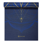 Gaiam Reversible Yogamat - 6 mm - Metallic Sun & Moon