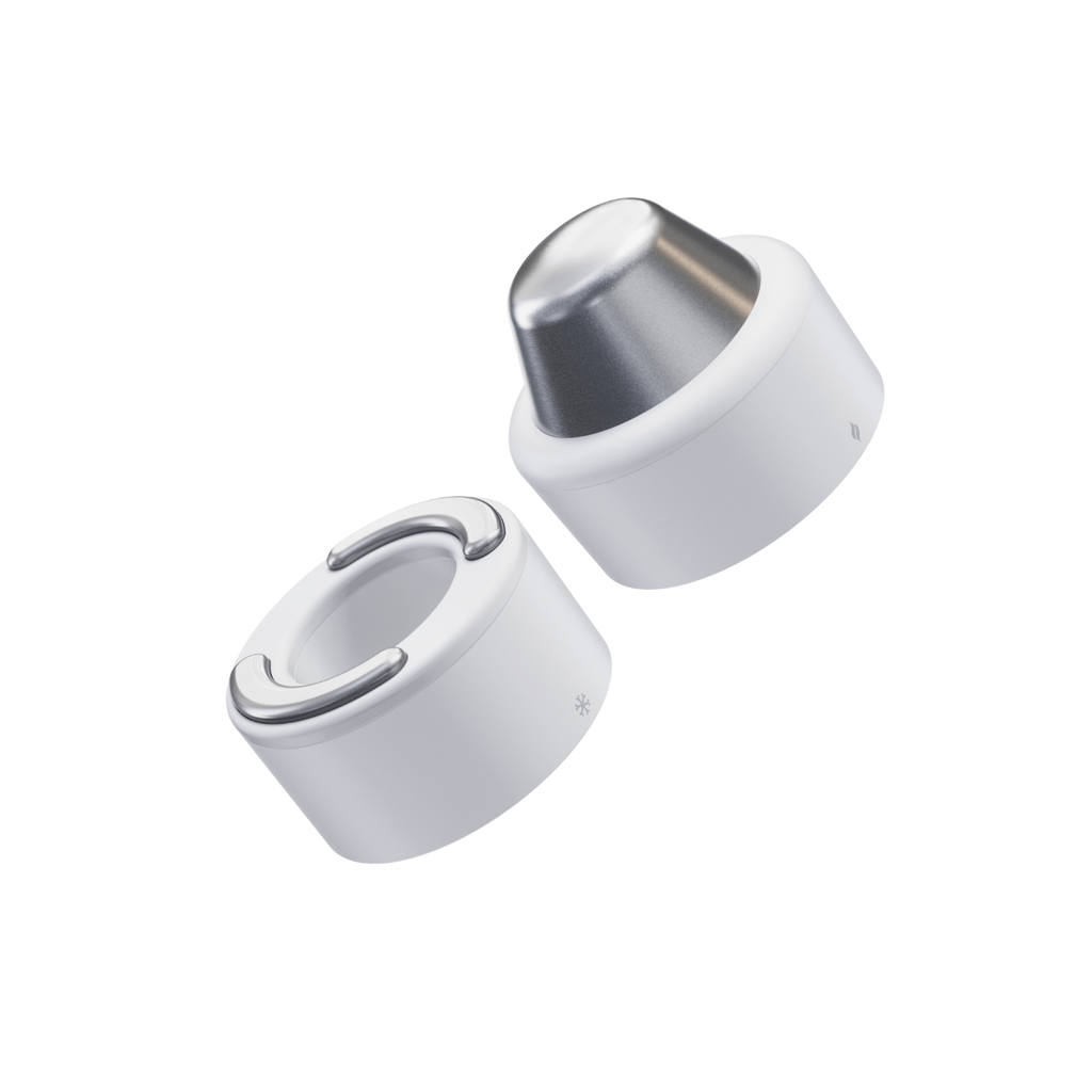 Therabody TheraFace Hot & Cold Rings - Wit