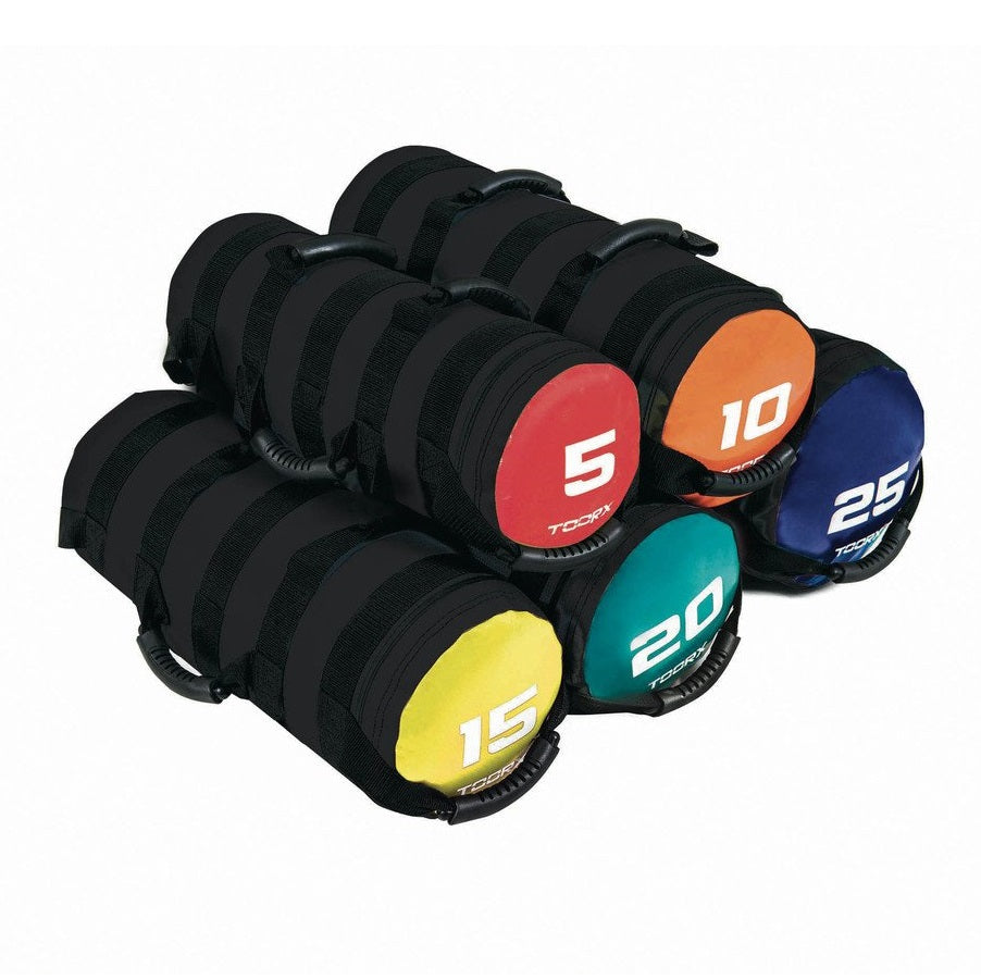 Toorx Powerbag met 6 Hendels - Groen - 20 kg