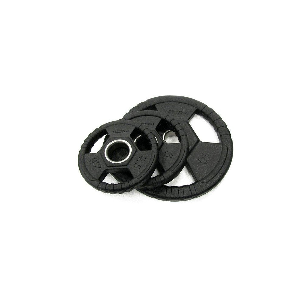 Toorx Fitness Rubber Olympische Halterschijf 50 mm - 1,25 kg - Per stuk