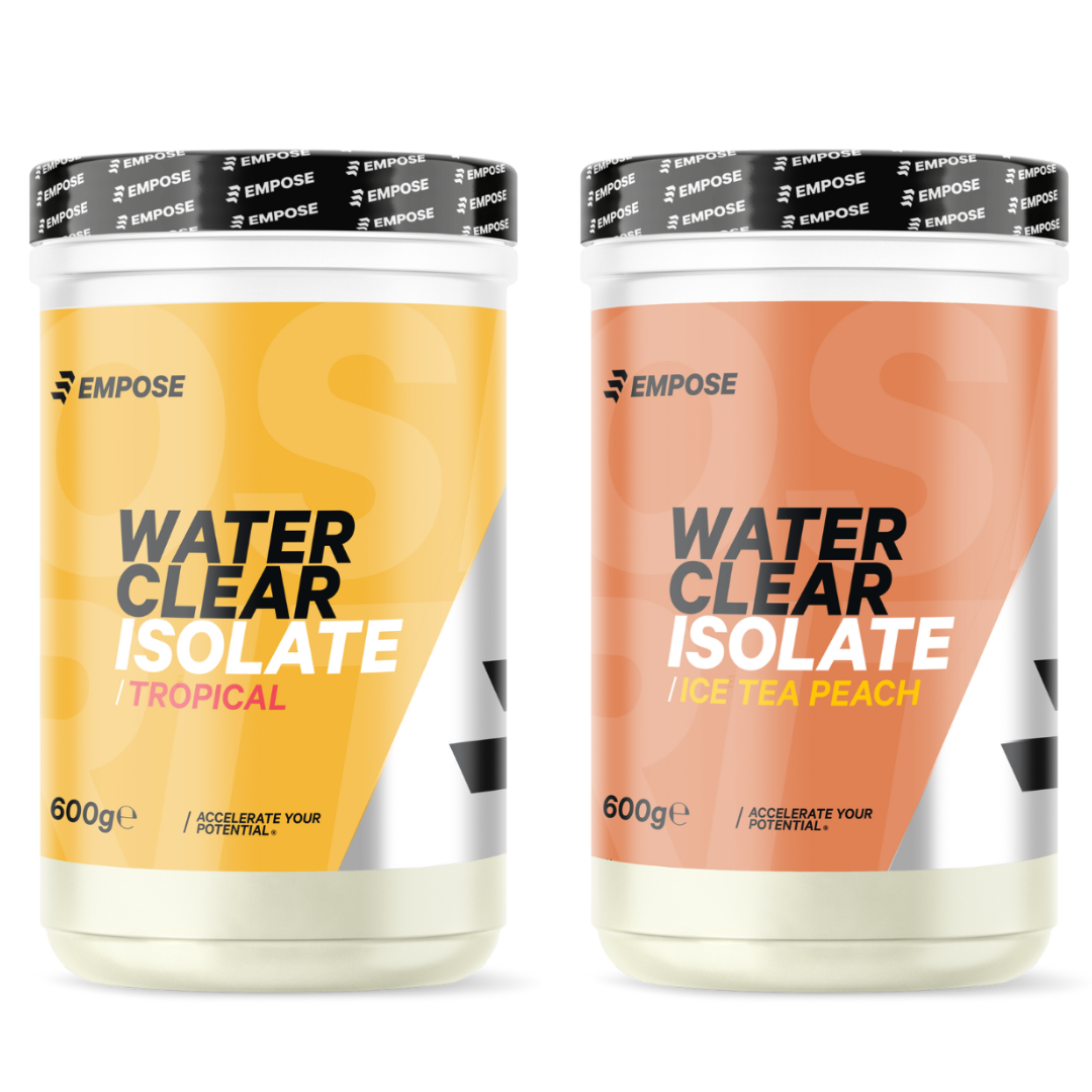 Empose Nutrition Water Clear Isolate - Eiwit Poeder - Protein Combi-Deal - Tropical / Ice Tea Peach