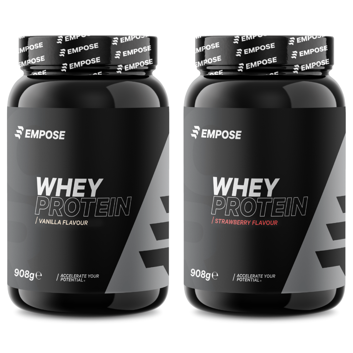 Empose Nutrition Combi-Deal - Whey Protein - Vanille/Aardbei