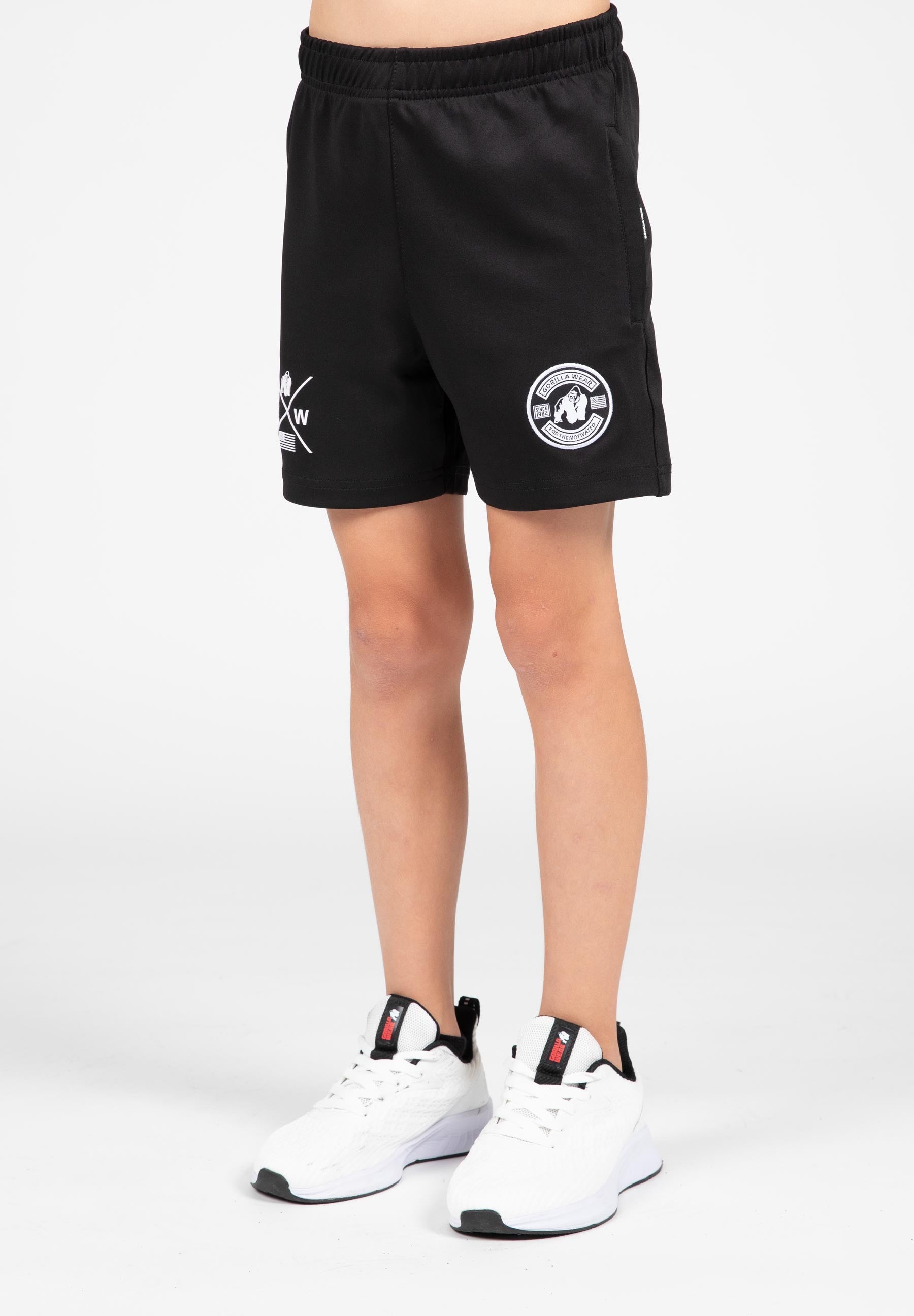 Gorilla Wear Vernon Kids Korte Broek - Zwart