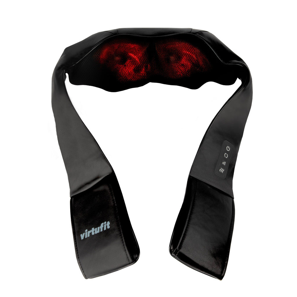 VirtuFit Draadloos Nekmassage kussen Pro - Shiatsu Massage Apparaat met Warmtefunctie