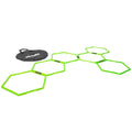 VirtuFit Hexagon Agility Grid - Speedladder -  6 Stuks - Inclusief opbergtas - Tweedekans