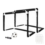 VirtuFit Kinder Voetbaldoelen Set met Bal en Pomp - Voetbalgoals - 92 x 64 cm - Tweedekans