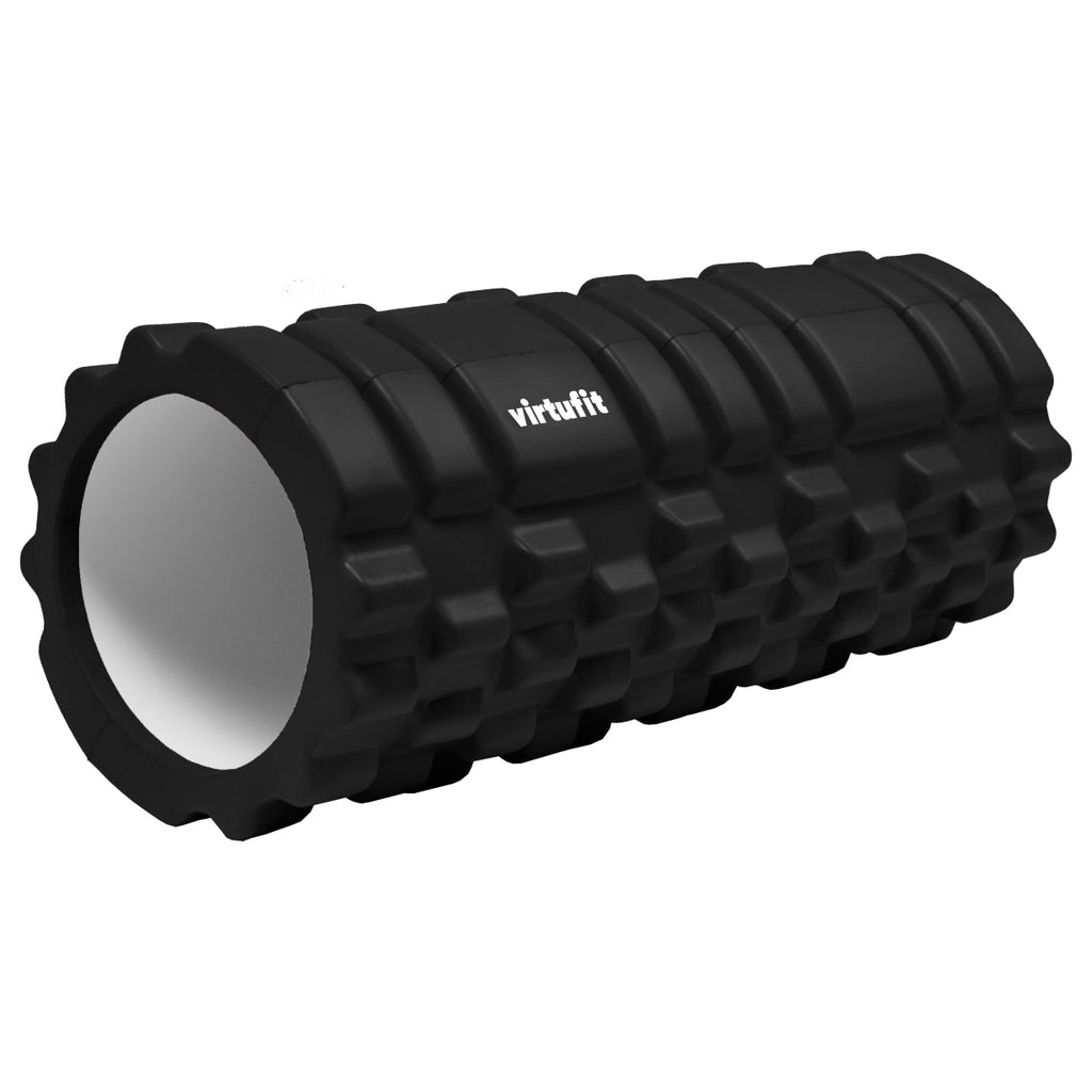 VirtuFit Grid Foam Roller - Massage roller - 33 cm - Zwart