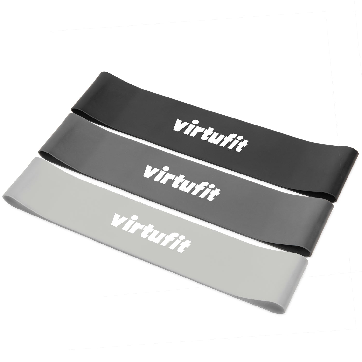VirtuFit Mini Bands Set - Weerstandsbanden - Fitness Elastieken - 3 stuks