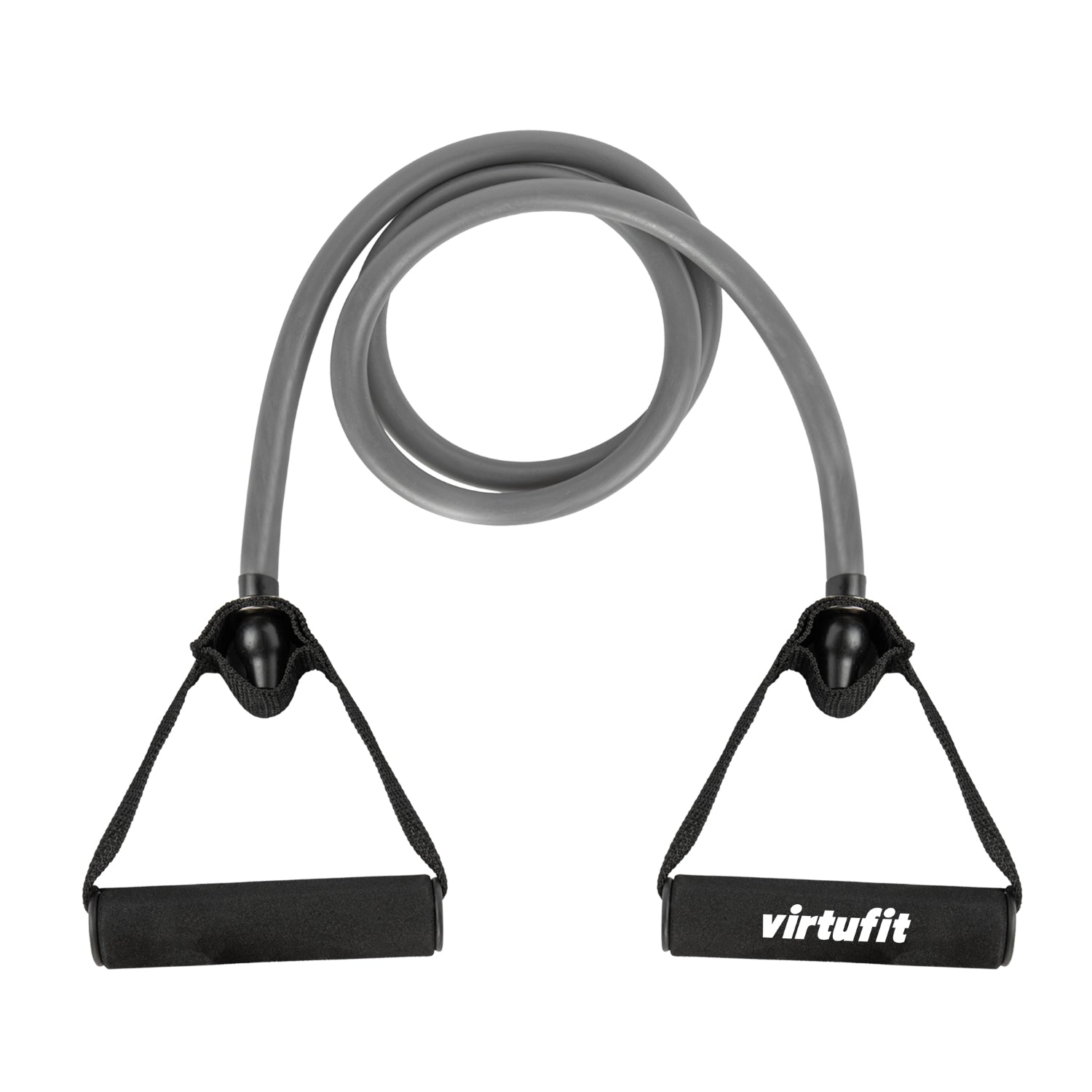 VirtuFit Weerstandskabel - Fitness Elastiek - Met Handvat - Medium