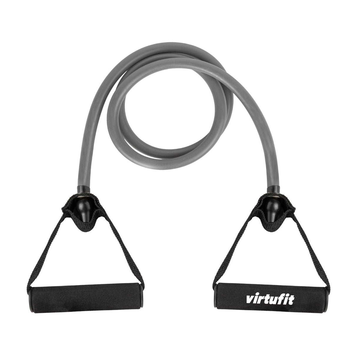 VirtuFit Weerstandskabel - Fitness Elastiek - Met Handvat - Medium - Tweedekans