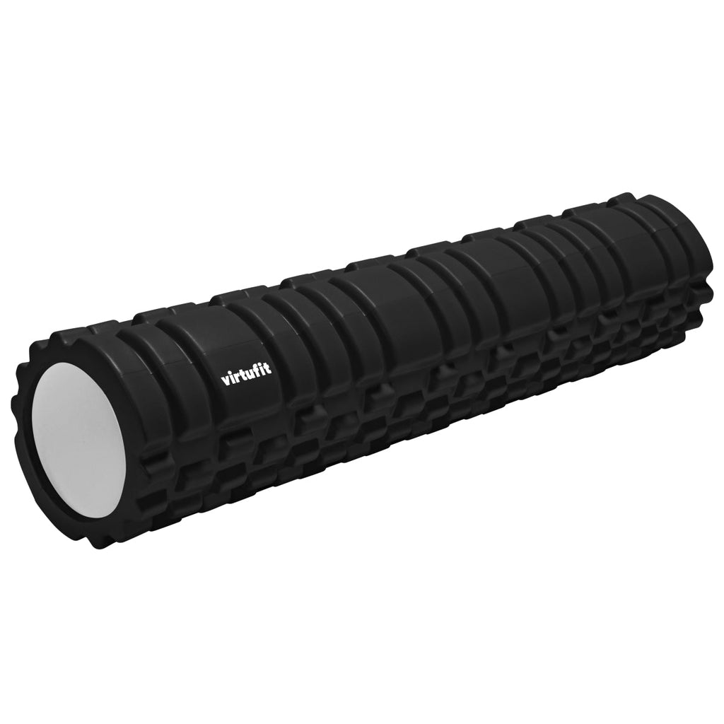 VirtuFit Grid Foam Roller - Massage roller - 62 cm - Zwart