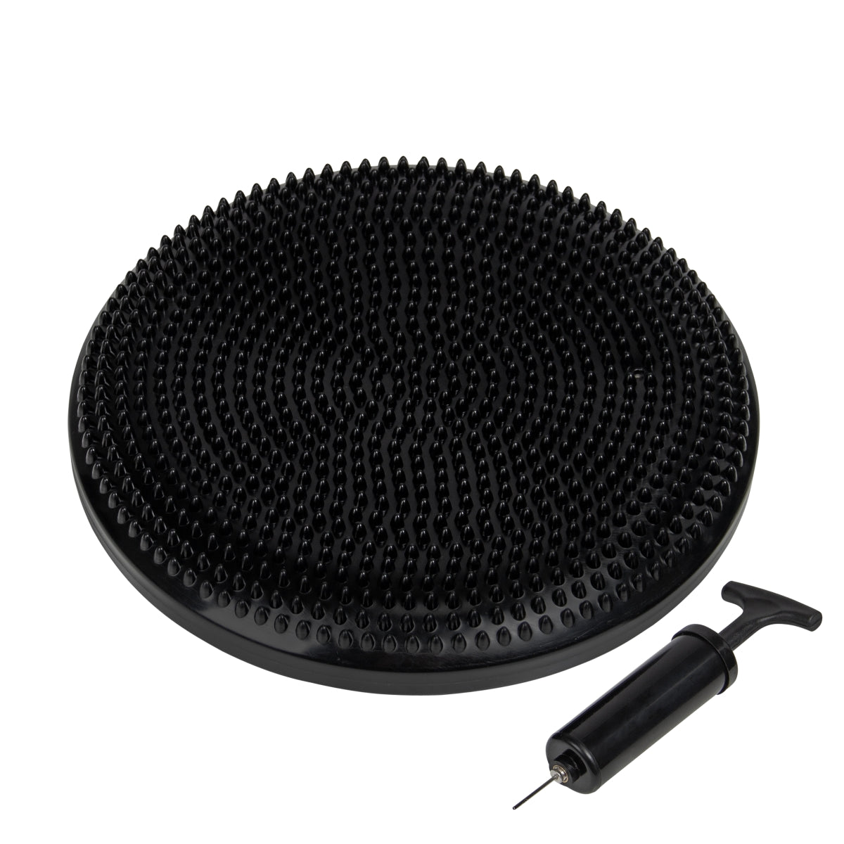 VirtuFit Balanskussen - Wiebelkussen - Air Stepper pad - met Pomp - Zwart