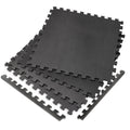 VirtuFit Fitness Puzzelmat – 4-delige Vloermat – 120×120 cm – Zwart