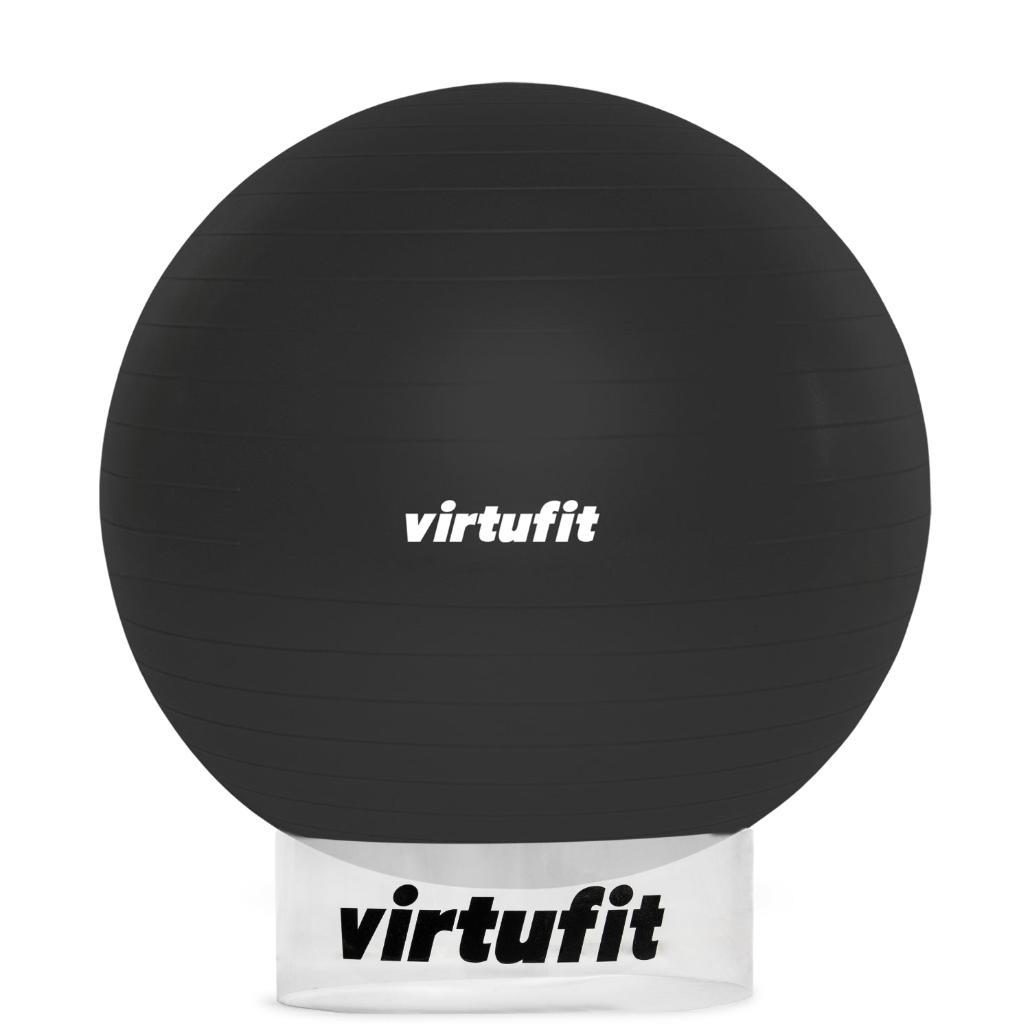 VirtuFit Anti-Burst Fitnessbal Pro met Balhouder - Grijs - 55 cm