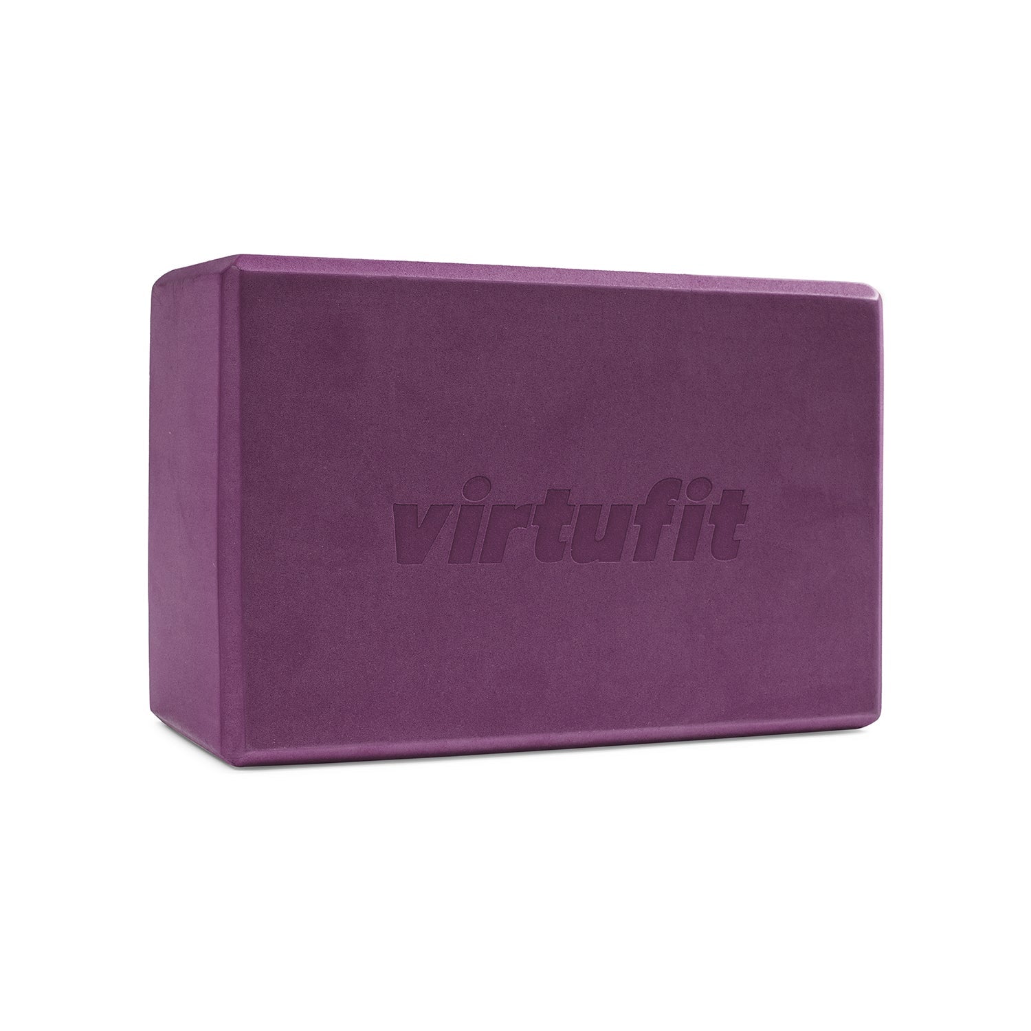 VirtuFit Premium Yoga Blok - EVA Foam - Mulberry
