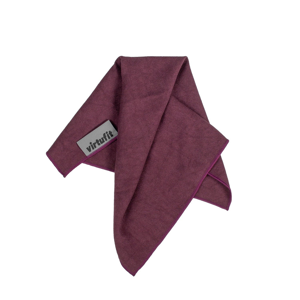 VirtuFit Premium Yoga Microvezel Handdoek - 76 x 51 cm -  Mulberry