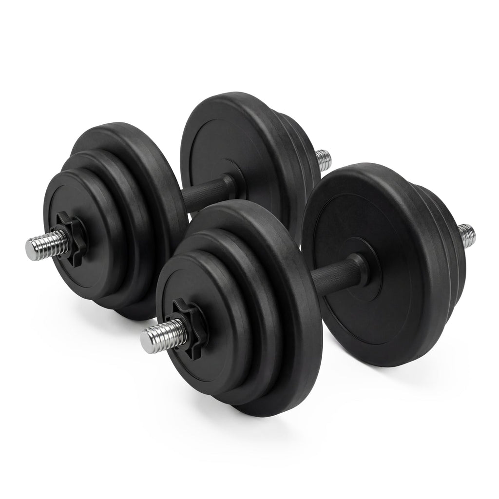 VirtuFit Verstelbare Dumbbell Set - Vinyl - 2 x 14 kg